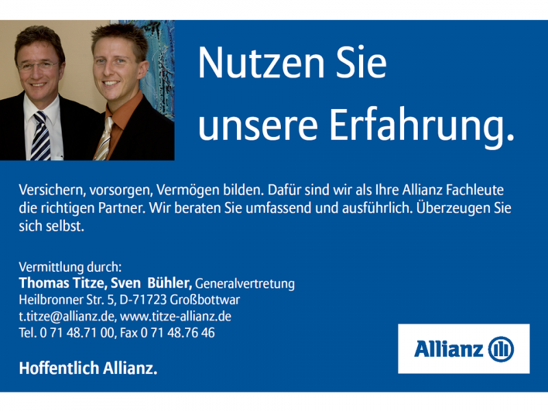 Allianz Agentur Thomas Titze - www.titze-allianz.de